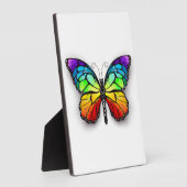 レインボーバタフライ（昆虫）オオカバマダラ、モナーク フォトプラーク (側面)