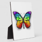 レインボーバタフライ（昆虫）オオカバマダラ、モナーク フォトプラーク (側面)