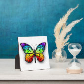 レインボーバタフライ（昆虫）オオカバマダラ、モナーク フォトプラーク (インサイチュ)