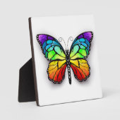 レインボーバタフライ（昆虫）オオカバマダラ、モナーク フォトプラーク (正面)