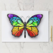 レインボーバタフライ（昆虫）オオカバマダラ、モナーク ペーパーパッド (インサイチュ)