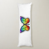 レインボーバタフライ（昆虫）オオカバマダラ、モナーク ボディピロー (裏面 (縦))