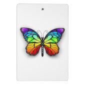 レインボーバタフライ（昆虫）オオカバマダラ、モナーク ミニクリップボード (裏面)