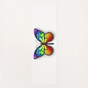 レインボーバタフライ（昆虫）オオカバマダラ、モナーク ヨガマット