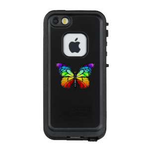 レインボーバタフライ(昆虫)オオカバマダラ、モナーク LifeProof FRÄ’ iPhone SE/5/5sケース