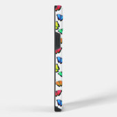 レインボーバタフライ iPhoneケース (右側面)