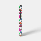 レインボーバタフライ iPhoneケース (左側面)