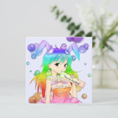 レインボーバニーアニメガール 招待状 (スタンド正面)