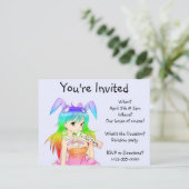 レインボーバニーアニメガール 招待状 (スタンド正面)