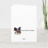 レインボーバニー カード (裏面)