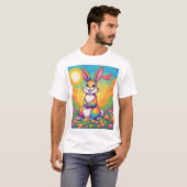 レインボーバニー Tシャツ (正面フル)