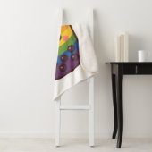 レインボーバブルティーLGBTQ+プライド シェルパブランケット (インサイチュ)