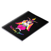 レインボーバプホメットNot todayイエスかわいいHail Satan ノートブック (左側)