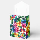 レインボーバラブラック&ホワイト鮮やかフローラ結婚ズ フェイバーボックス (オープン)