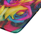 レインボーバラブーケ カッティングボード (角)