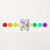 レインボーバランスチャクラ ヨガマット (正面(横))