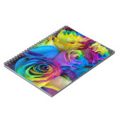 レインボーバラ手帳 ノートブック (左側)