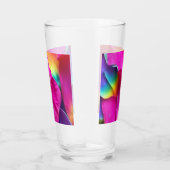 レインボーバラ花びら タンブラーグラス (右)