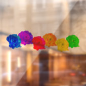 レインボーバラ ウィンドウサイン (シート2)