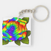 レインボーバラ キーホルダー (裏面)