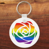 レインボーバラ キーホルダー (正面)