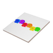 レインボーバラ タイル (側面)