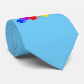 レインボーバラ ネクタイ (ロール)