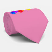 レインボーバラ ネクタイ (ロール)