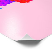 レインボーバラ フォトプリント            (角)