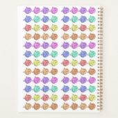 レインボーバラ プランナー手帳 (裏面)