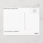 レインボーバラ ポストカード (裏面)