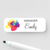 レインボーバラ 名札 (インサイチュ)