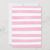 レインボーバレリーナの招待状 招待状 (裏面)