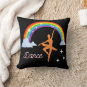 レインボーバレリーナダンス クッション (ブランケット)