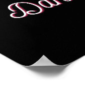 レインボーバレリーナダンス ポスター (角)