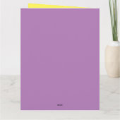 レインボーバレンタイン カード (裏面)