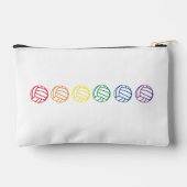 レインボーバレーボール アクセサリーポーチ (裏面)