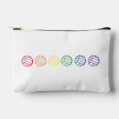 レインボーバレーボール アクセサリーポーチ (正面)