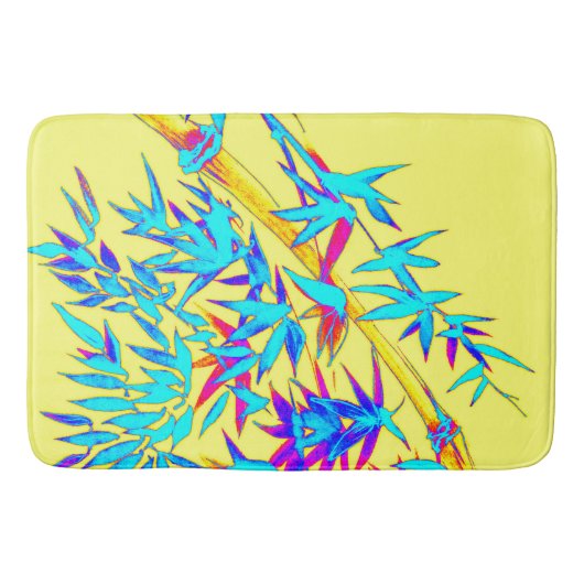 レインボーバンブ バスマット (正面)