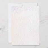 レインボーバースデーパーティーの招待 招待状 (裏面)