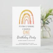 レインボーバースデーパーティーへの招待を1回切る 招待状 (スタンド正面)