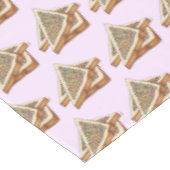 レインボーバースデーパーティーオーストラリア妖精ブレッドフード テーブルクロス (アングル)