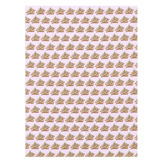 レインボーバースデーパーティーオーストラリア妖精ブレッドフード テーブルクロス (正面)