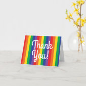 レインボーバースデーパーティー カード (黄色い花)