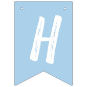 レインボーバースデーパーティー バンティングフラッグ (第2の旗)