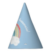 レインボーバースデーパーティー パーティーハット (右)