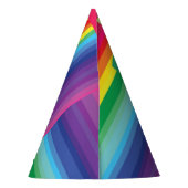 レインボーバースデーパーティー パーティーハット (裏面)