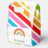 レインボーバースデーパーティー フェイバーボックス (オープン)