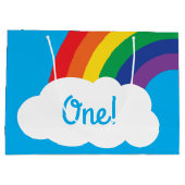 レインボーバースデーパーティー ラージペーパーバッグ (裏面)