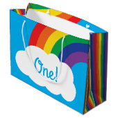 レインボーバースデーパーティー ラージペーパーバッグ (裏面アングル)